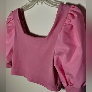 Pink Bow Top